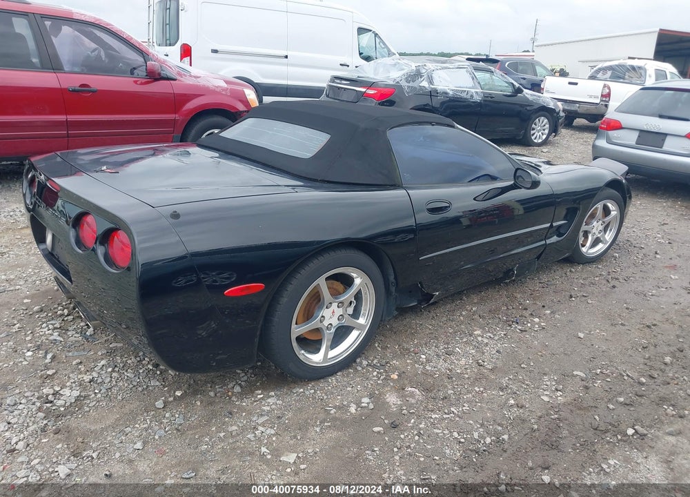 2004 CHEVROLET CORVETTE VIN: 1G1YY32G745102002