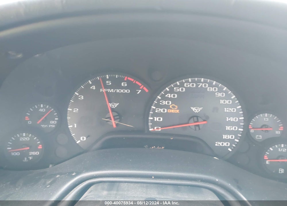2004 CHEVROLET CORVETTE VIN: 1G1YY32G745102002