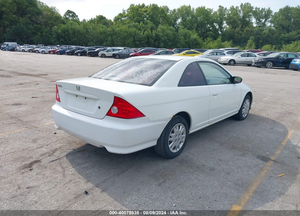 2005 HONDA CIVIC LX VIN: 1HGEM22565L050973