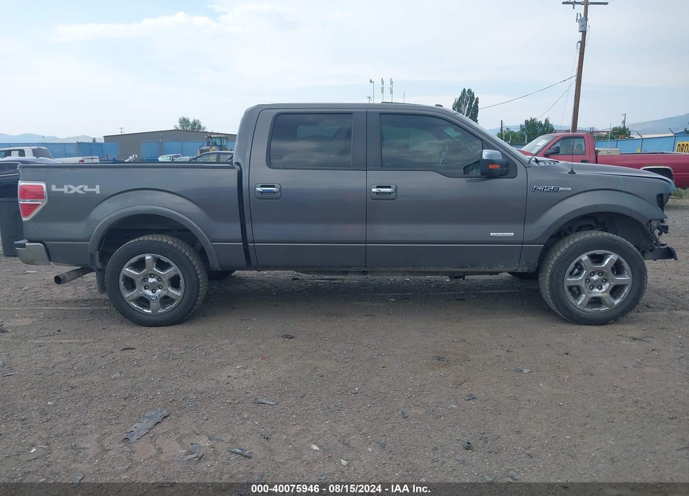 2013 FORD F-150 LARIAT VIN: 1FTFW1ET8DKD74237