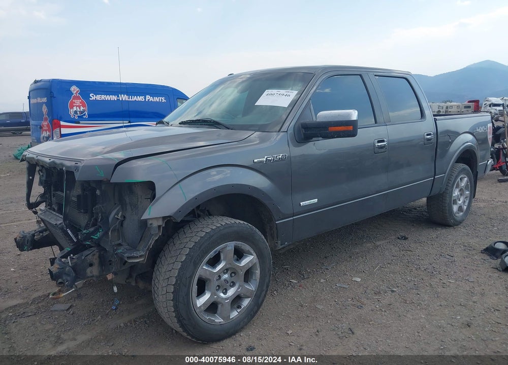 2013 FORD F-150 LARIAT VIN: 1FTFW1ET8DKD74237