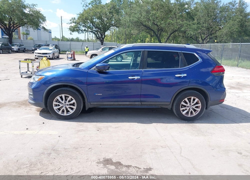 2017 NISSAN ROGUE HYBRID SV VIN: 5N1ET2MV6HC795916