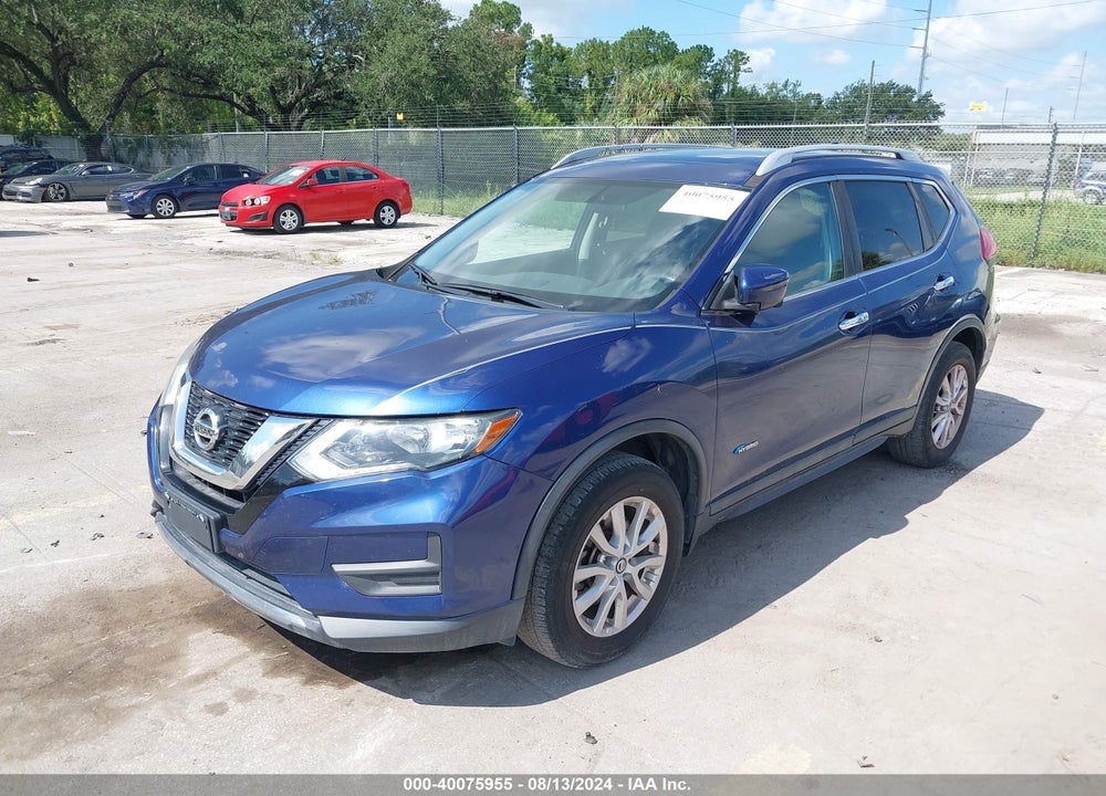 2017 NISSAN ROGUE HYBRID SV VIN: 5N1ET2MV6HC795916