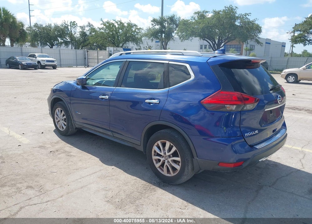 2017 NISSAN ROGUE HYBRID SV VIN: 5N1ET2MV6HC795916