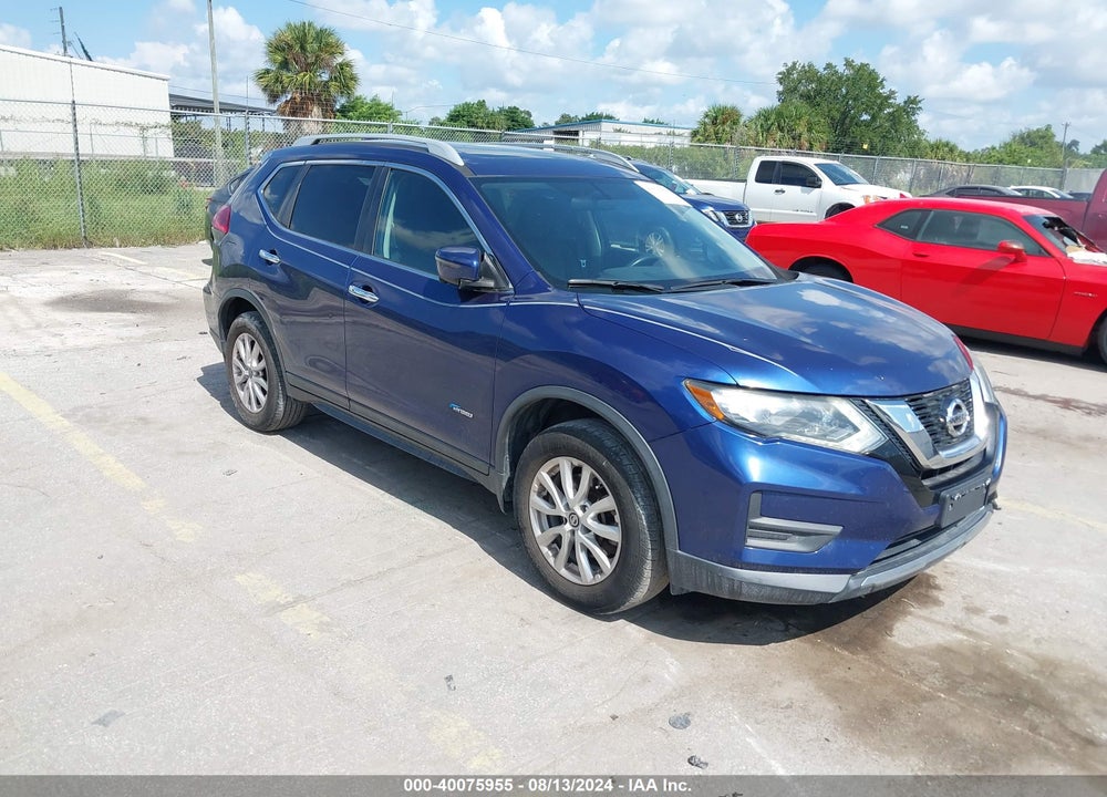 2017 NISSAN ROGUE HYBRID SV VIN: 5N1ET2MV6HC795916