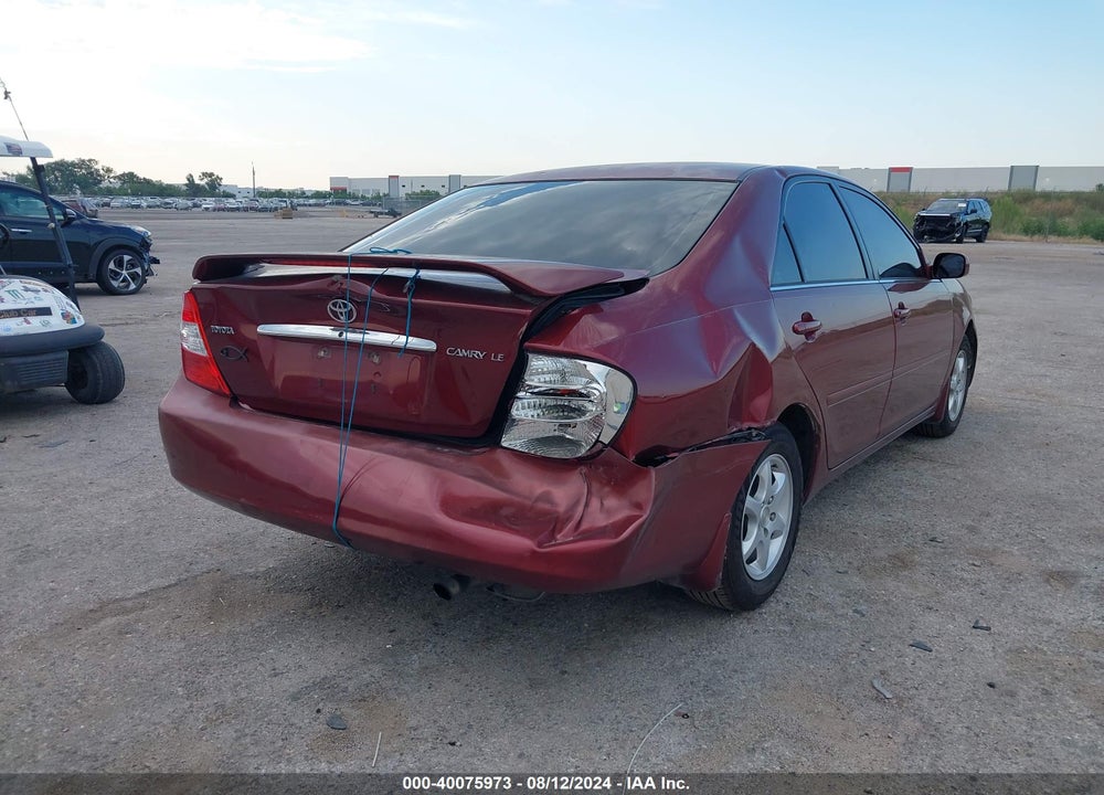2003 TOYOTA CAMRY LE VIN: 4T1BE32K93U259346