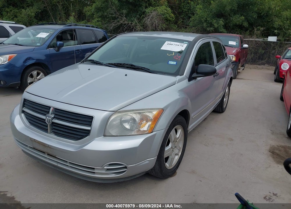 2007 DODGE CALIBER SXT VIN: 1B3HB48B37D216570