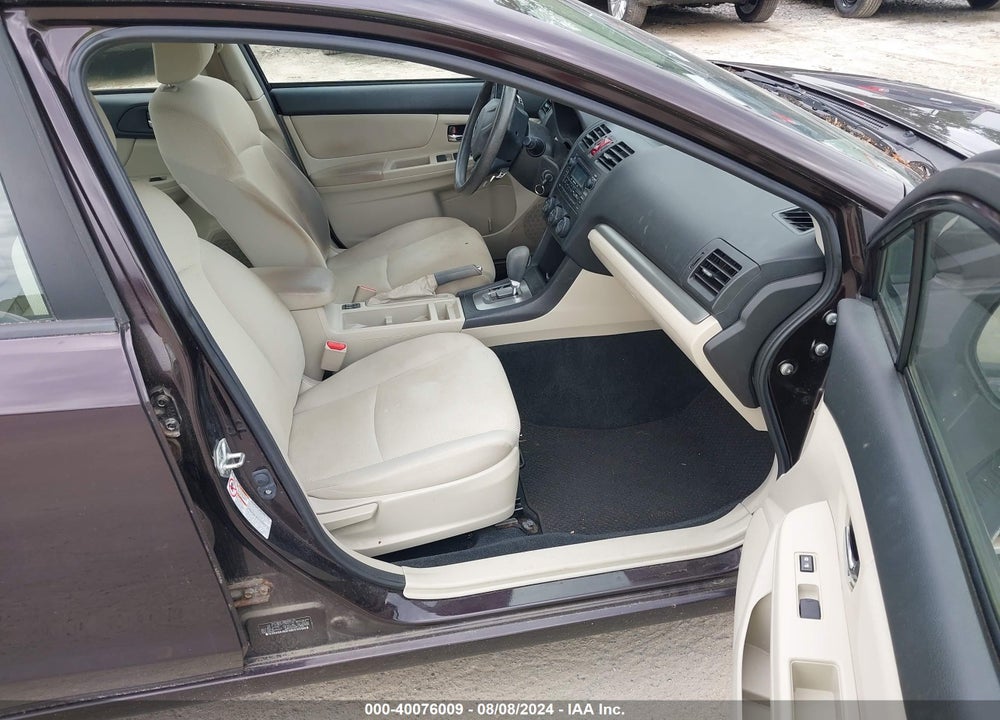 2012 SUBARU IMPREZA 2.0I PREMIUM VIN: JF1GJAC61CH003339