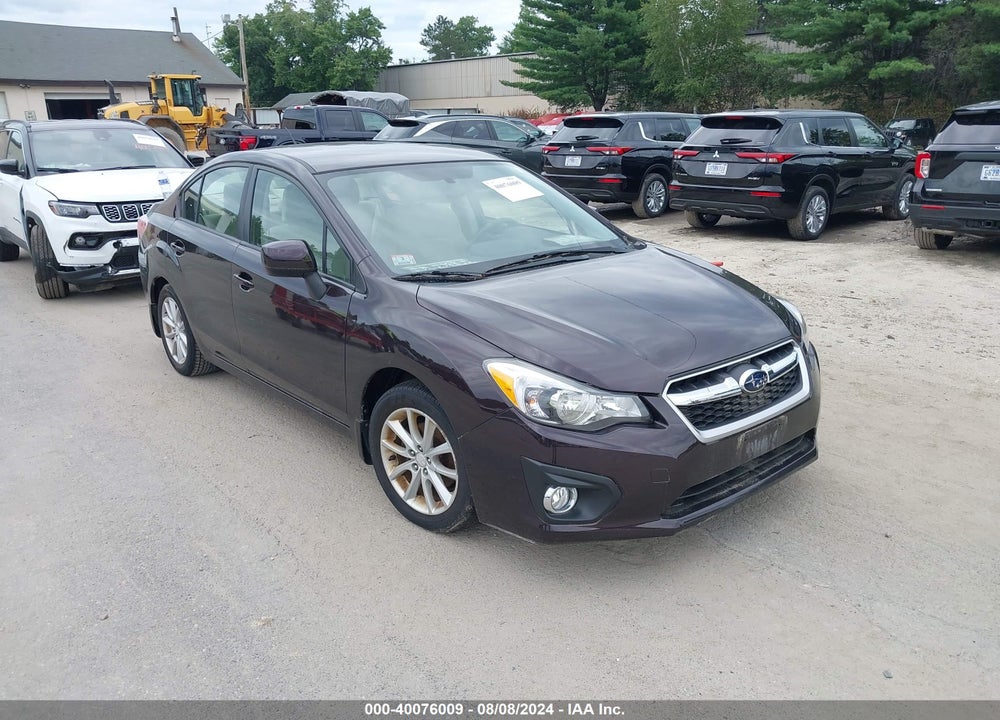 2012 SUBARU IMPREZA 2.0I PREMIUM VIN: JF1GJAC61CH003339