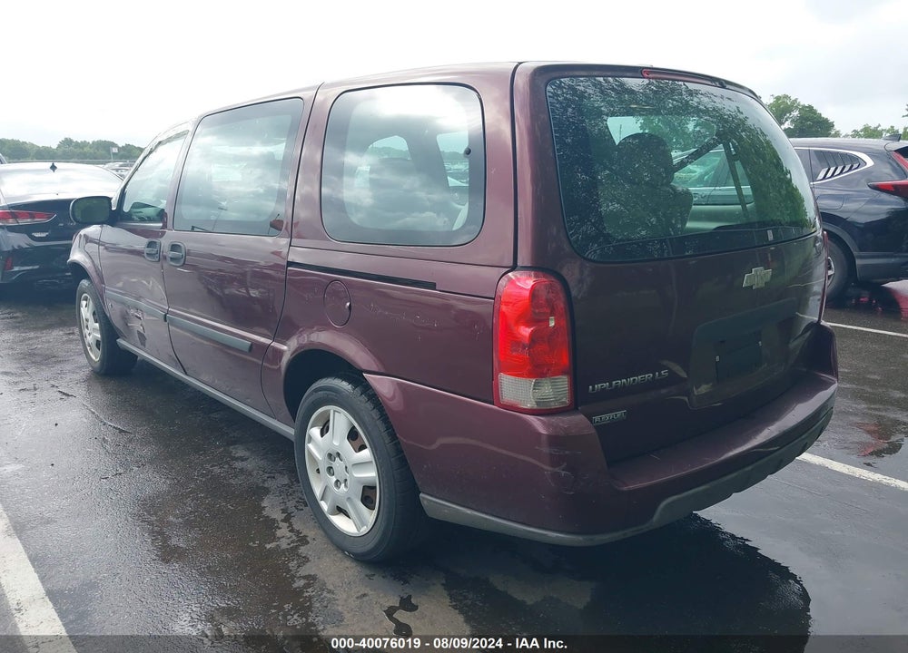2008 CHEVROLET UPLANDER LS VIN: 1GNDV23W98D193419