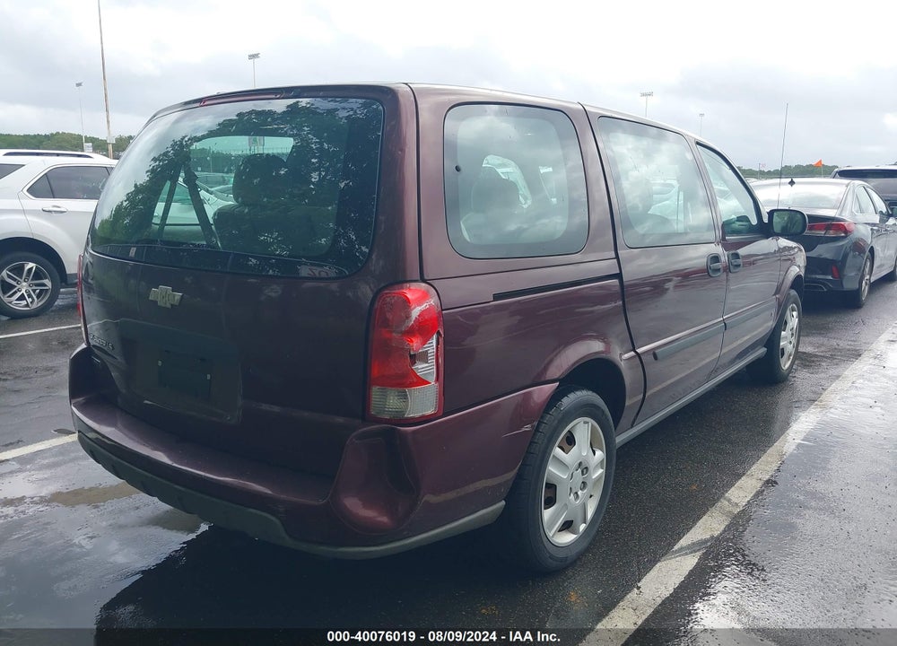 2008 CHEVROLET UPLANDER LS VIN: 1GNDV23W98D193419