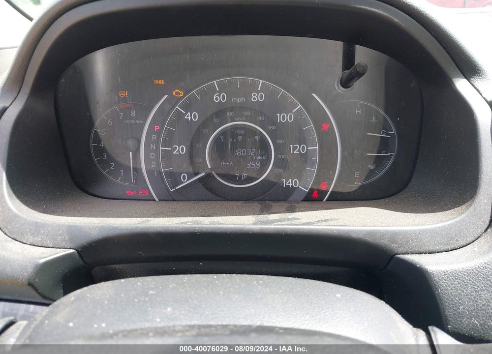 2013 HONDA CR-V EX-L VIN: 2HKRM4H74DH624106