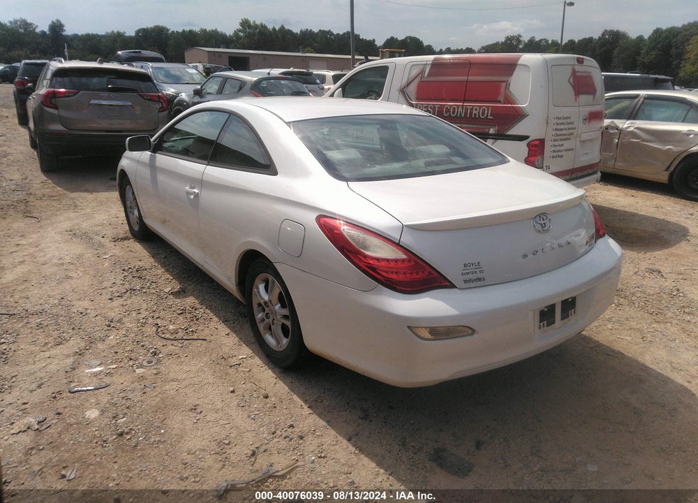 2007 TOYOTA CAMRY SOLARA SE VIN: 4T1CE30P57U756855
