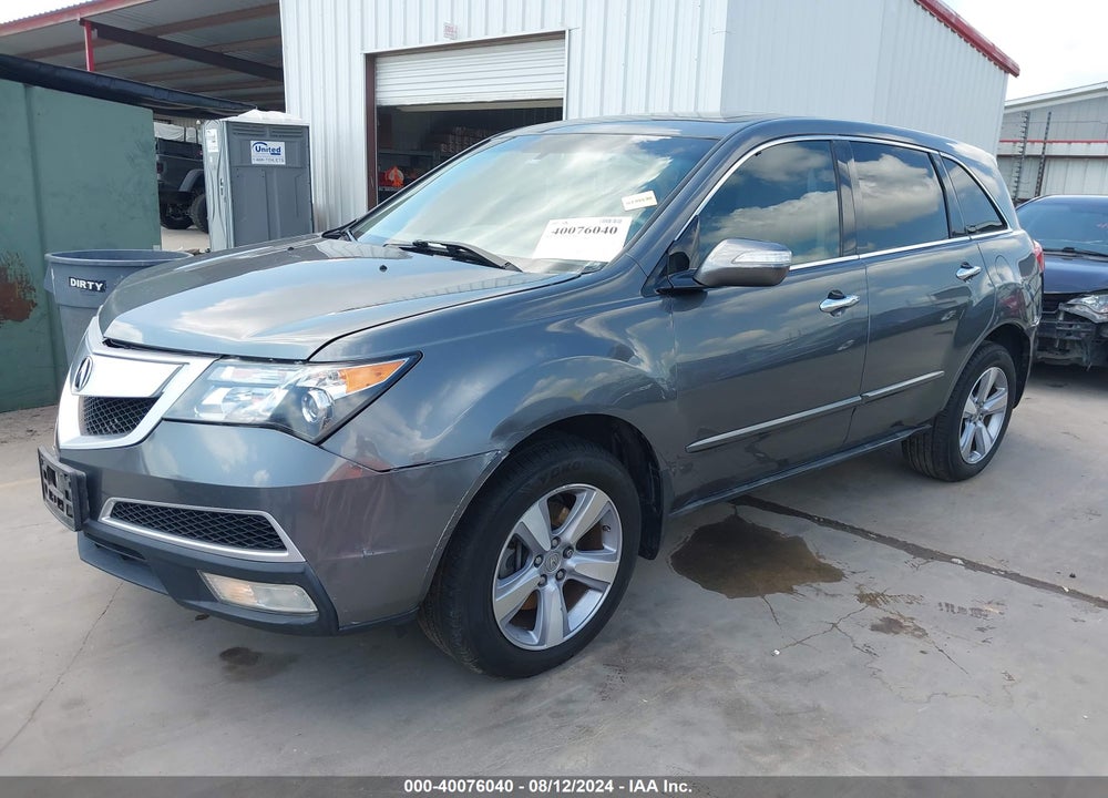 2012 ACURA MDX TECHNOLOGY PACKAGE VIN: 2HNYD2H36CH540447