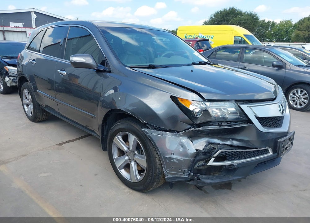 2012 ACURA MDX TECHNOLOGY PACKAGE VIN: 2HNYD2H36CH540447