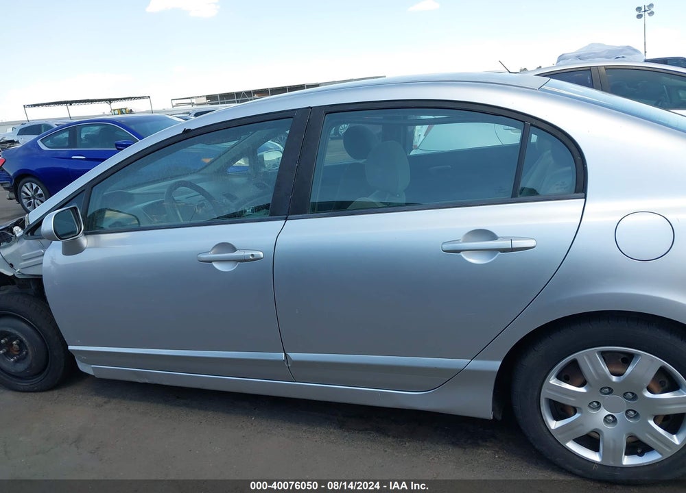 2010 HONDA CIVIC LX VIN: 19XFA1F59AE018585