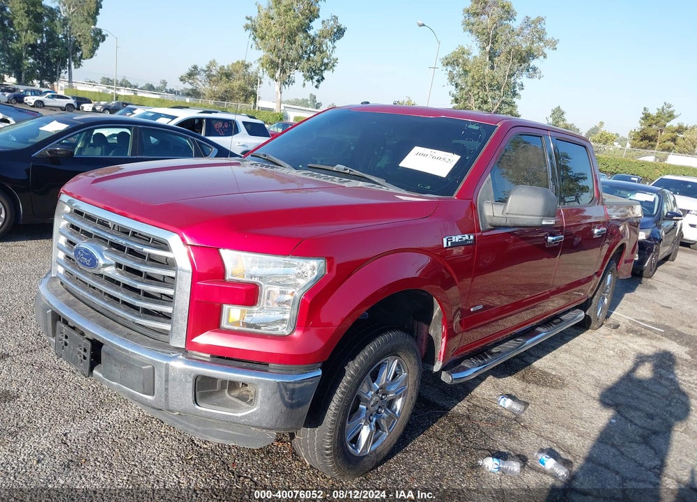 2015 FORD F-150 XLT VIN: 1FTEW1CP2FKF05781
