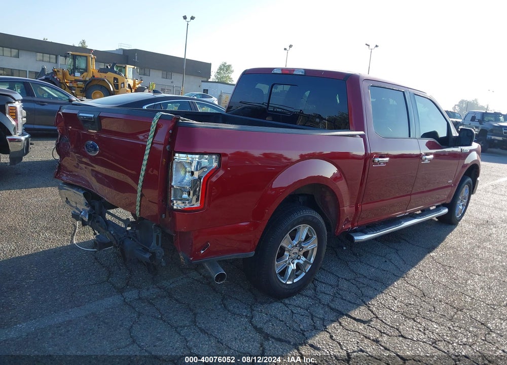 2015 FORD F-150 XLT VIN: 1FTEW1CP2FKF05781