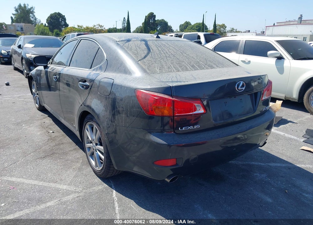 2008 LEXUS IS 250 VIN: JTHBK262282059945