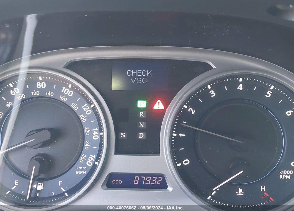 2008 LEXUS IS 250 VIN: JTHBK262282059945
