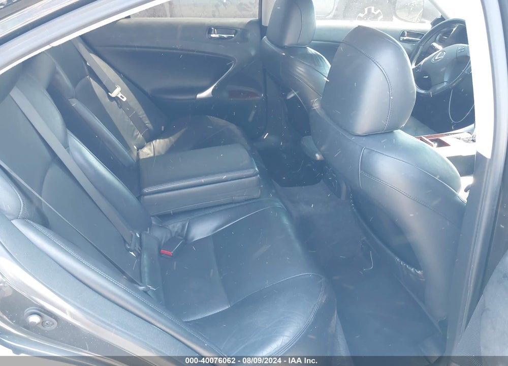2008 LEXUS IS 250 VIN: JTHBK262282059945