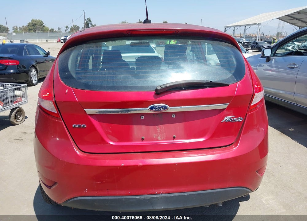 2012 FORD FIESTA SES VIN: 3FADP4FJ4CM146316