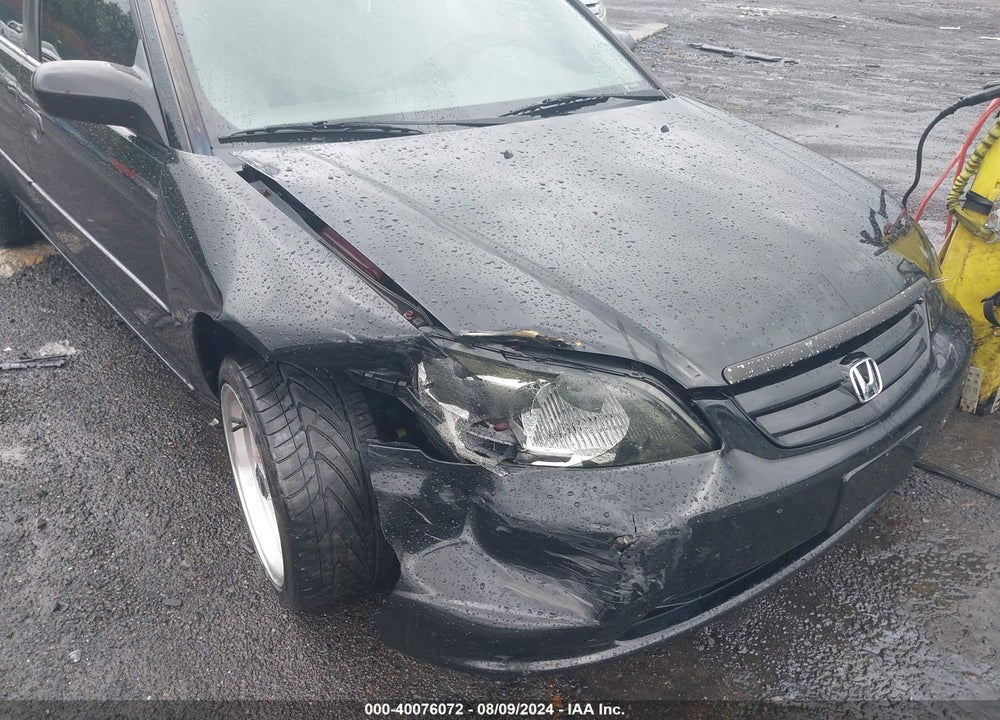 2002 HONDA CIVIC LX VIN: 1HGES16592L045305
