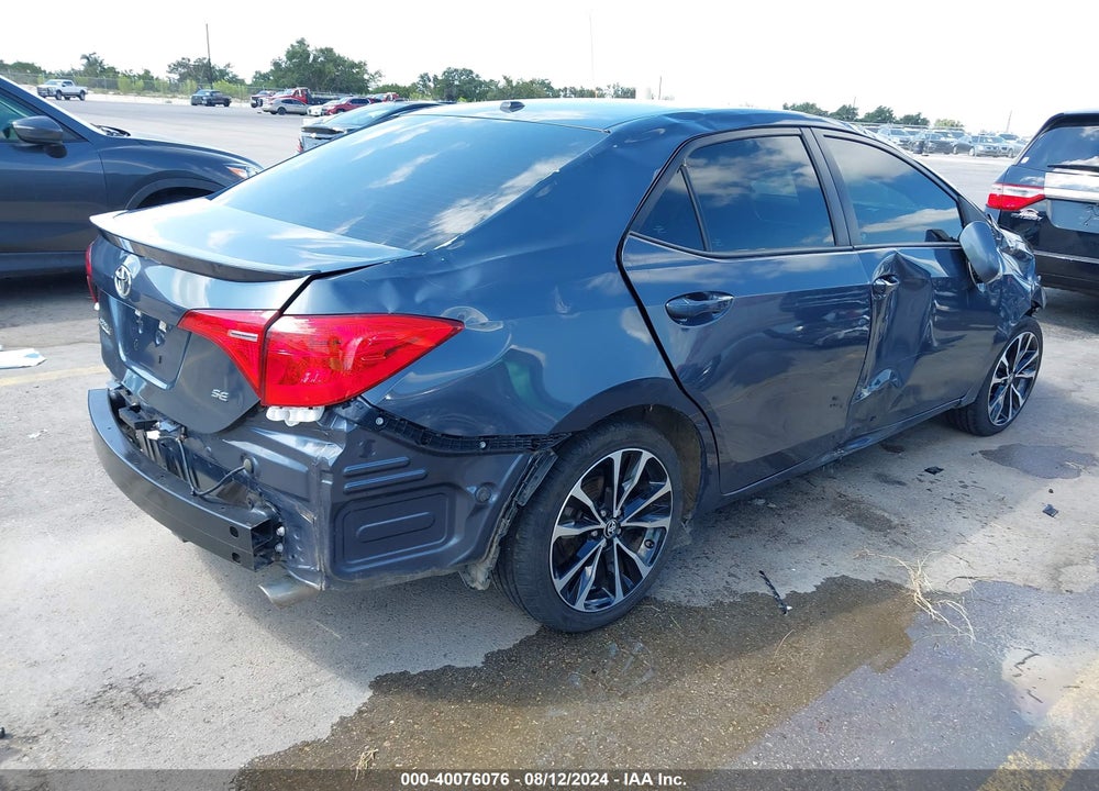 2018 TOYOTA COROLLA SE VIN: 5YFBURHE8JP758063