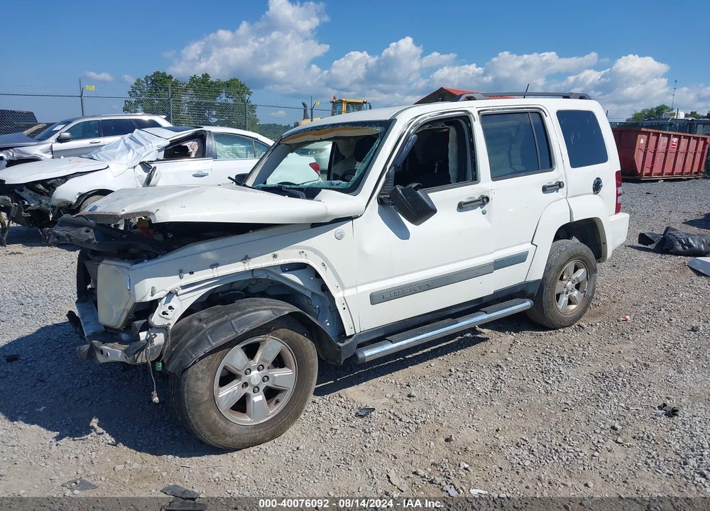 2010 JEEP LIBERTY SPORT VIN: 1J4PN2GK5AW165103