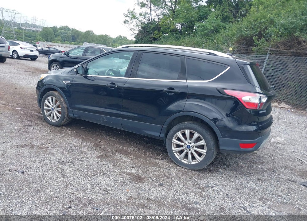 2017 FORD ESCAPE TITANIUM VIN: 1FMCU9JD1HUD86600