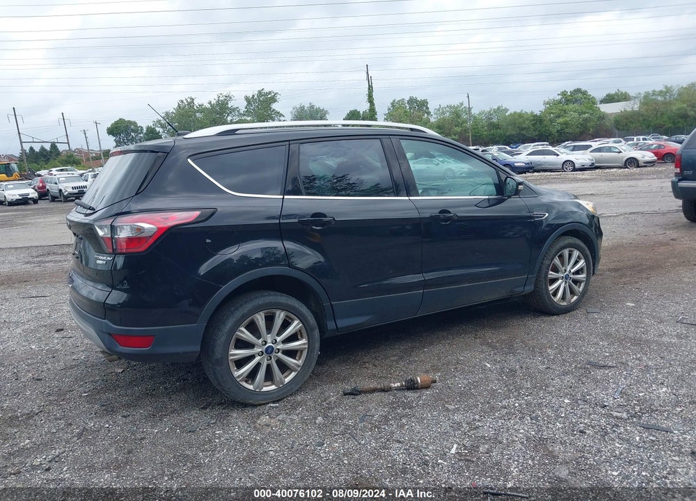 2017 FORD ESCAPE TITANIUM VIN: 1FMCU9JD1HUD86600