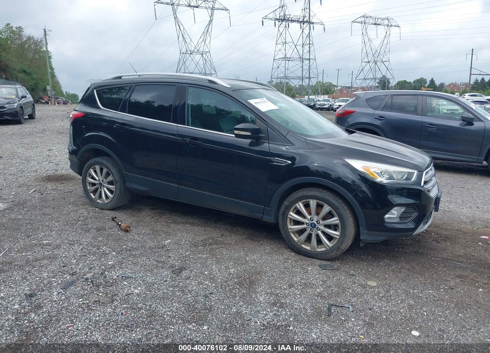2017 FORD ESCAPE TITANIUM VIN: 1FMCU9JD1HUD86600