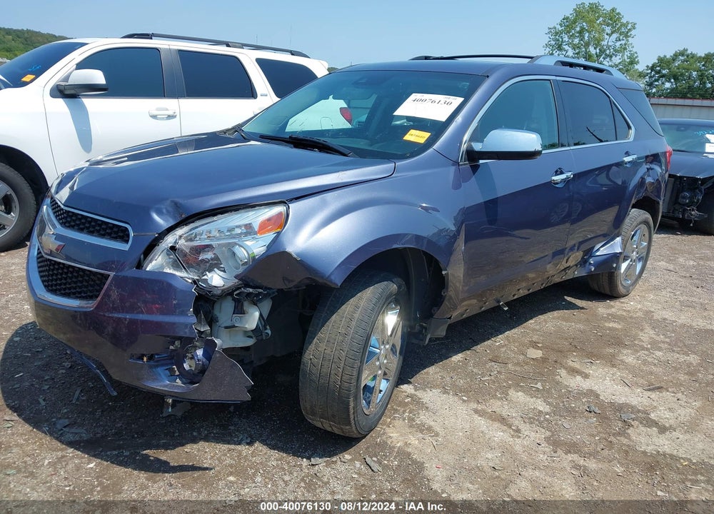 2014 CHEVROLET EQUINOX LTZ VIN: 2GNALDEK9E6135433