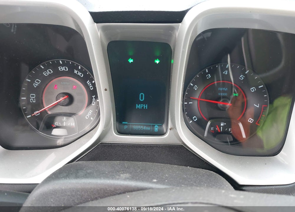2012 CHEVROLET CAMARO VIN: 2G1FA1E34C9162099