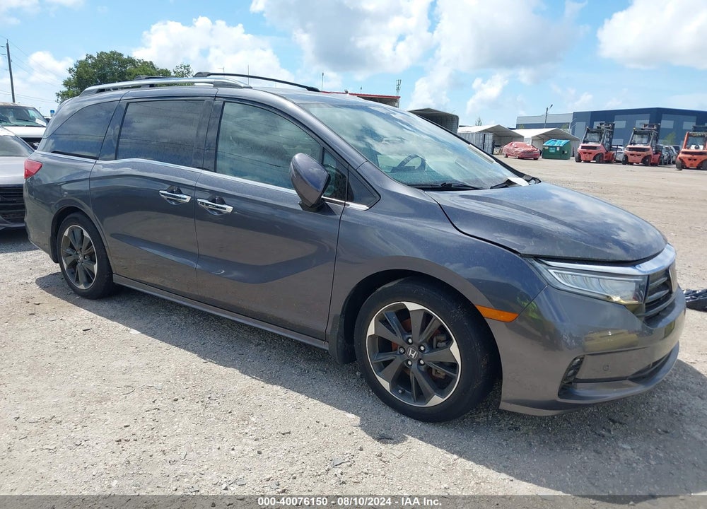 2022 HONDA ODYSSEY ELITE VIN: 5FNRL6H92NB029447