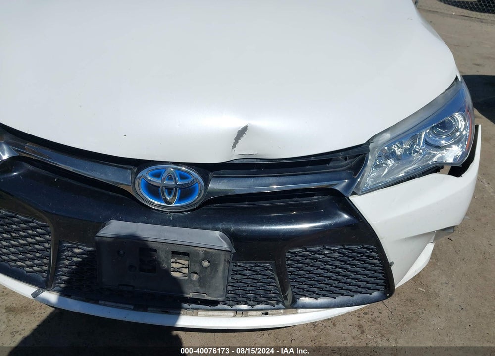 2016 TOYOTA CAMRY HYBRID SE VIN: 4T1BD1FK8GU180838