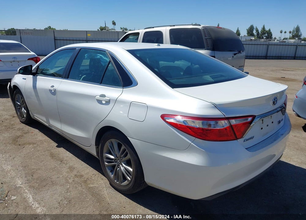 2016 TOYOTA CAMRY HYBRID SE VIN: 4T1BD1FK8GU180838