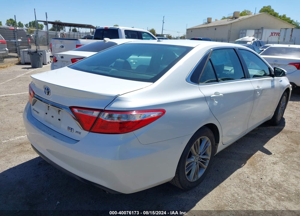 2016 TOYOTA CAMRY HYBRID SE VIN: 4T1BD1FK8GU180838