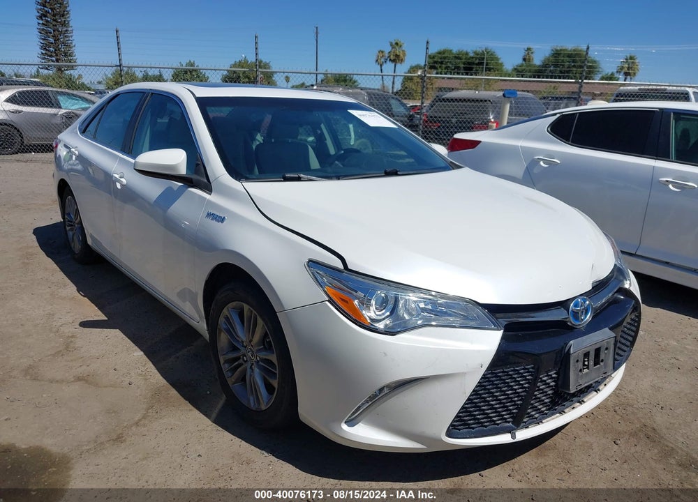 2016 TOYOTA CAMRY HYBRID SE VIN: 4T1BD1FK8GU180838