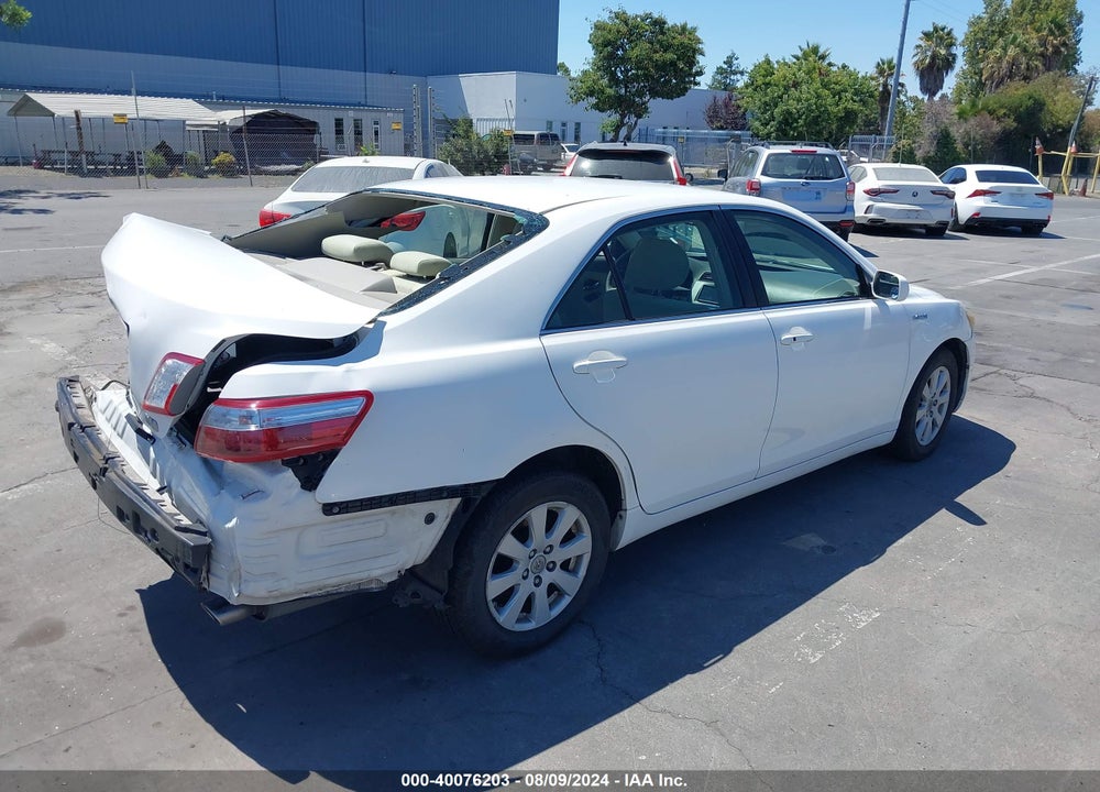 2007 TOYOTA CAMRY HYBRID VIN: JTNBB46K173030759