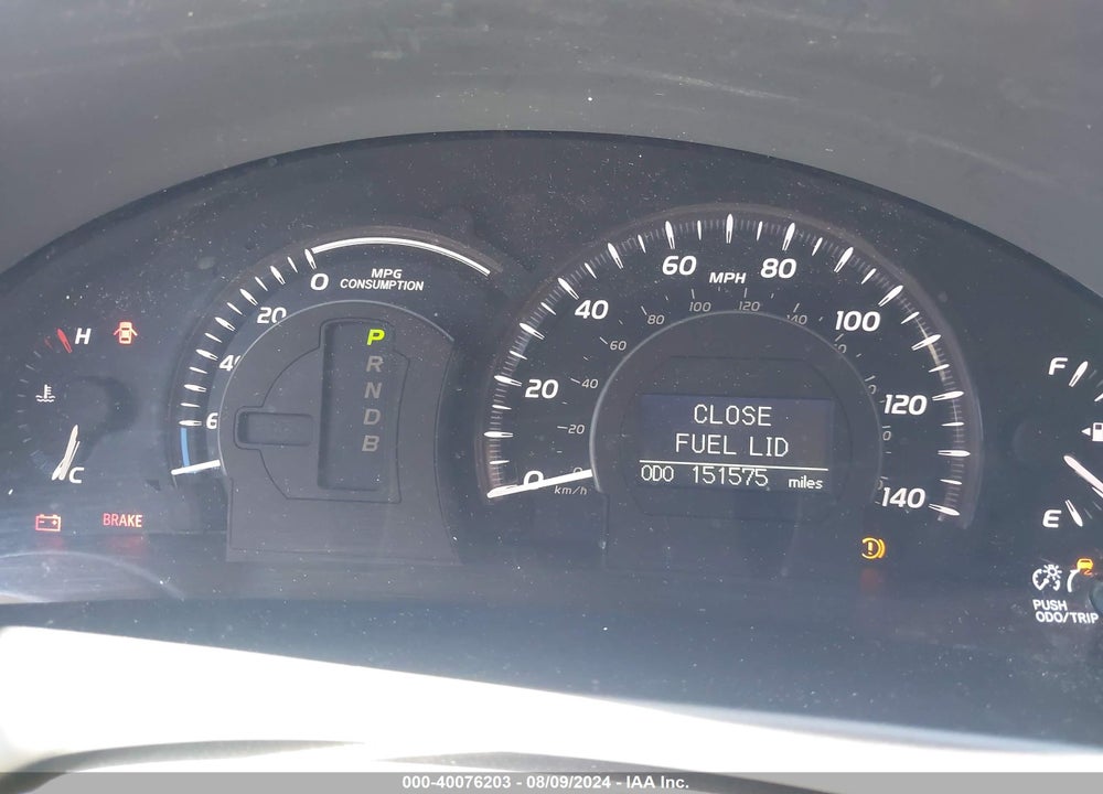 2007 TOYOTA CAMRY HYBRID VIN: JTNBB46K173030759