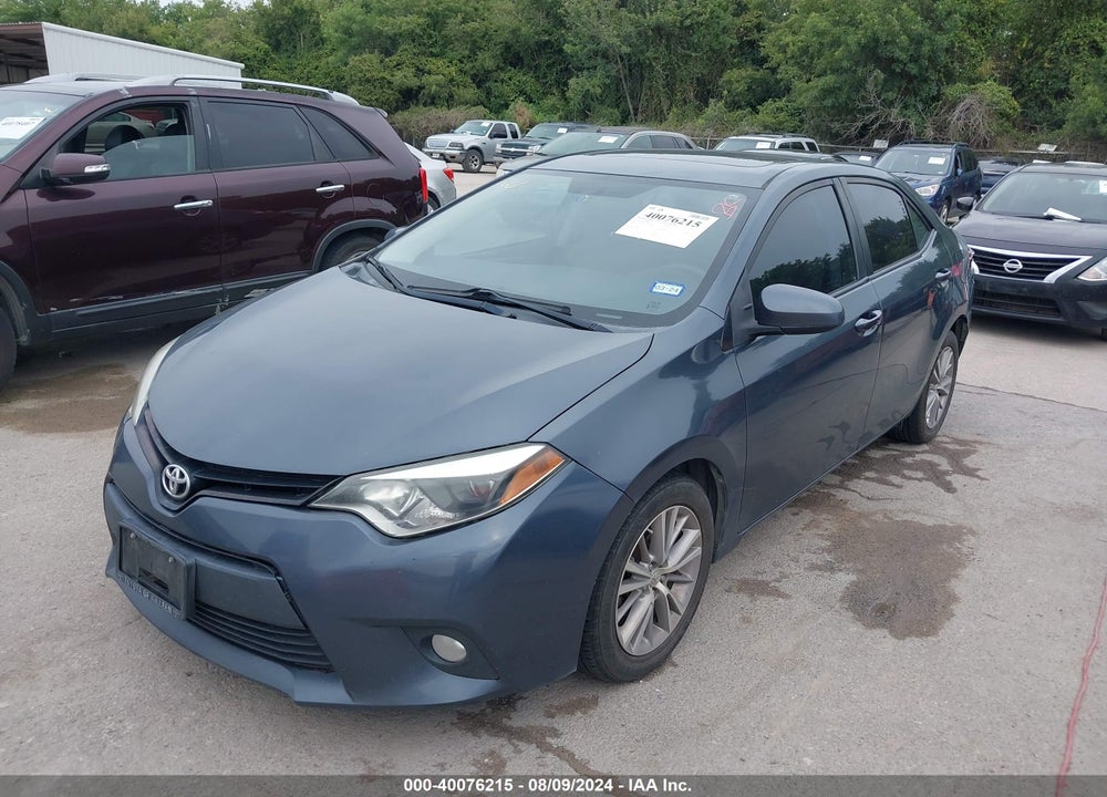 2014 TOYOTA COROLLA LE PREMIUM VIN: 5YFBURHE1EP060402