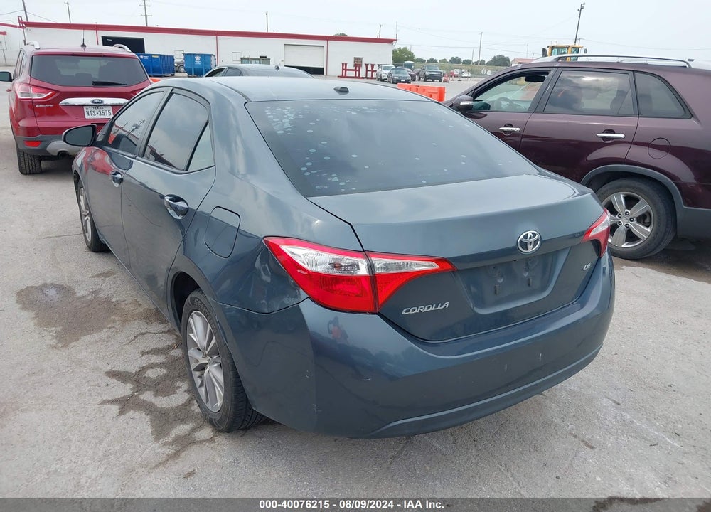 2014 TOYOTA COROLLA LE PREMIUM VIN: 5YFBURHE1EP060402