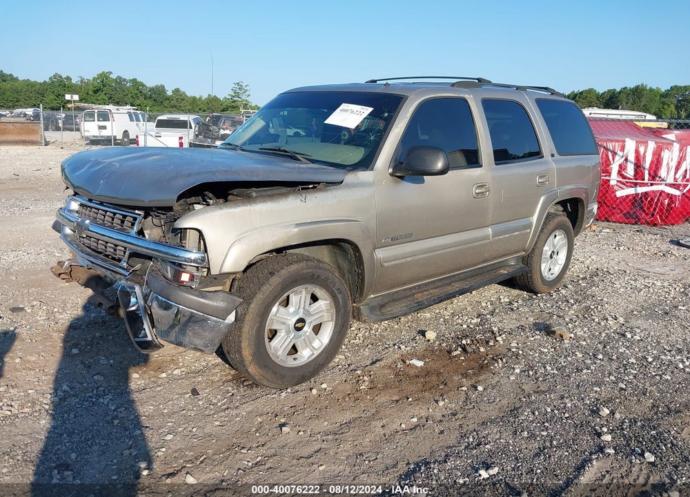 2002 CHEVROLET TAHOE LT VIN: 1GNEC13Z72J232516
