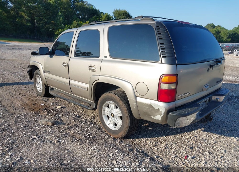 2002 CHEVROLET TAHOE LT VIN: 1GNEC13Z72J232516