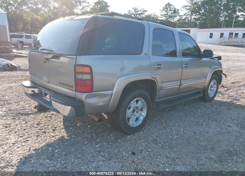2002 CHEVROLET TAHOE LT VIN: 1GNEC13Z72J232516