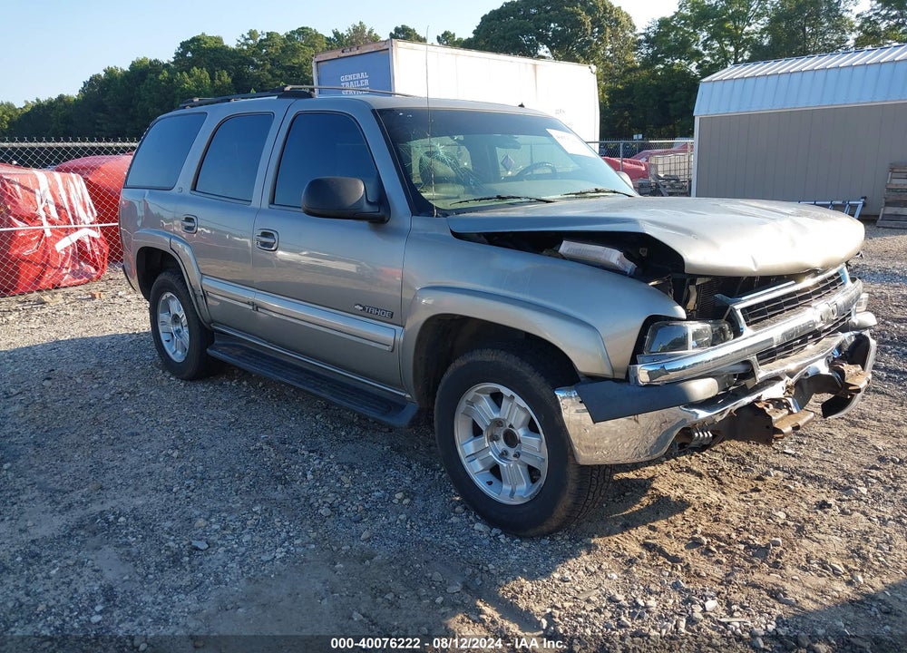2002 CHEVROLET TAHOE LT VIN: 1GNEC13Z72J232516