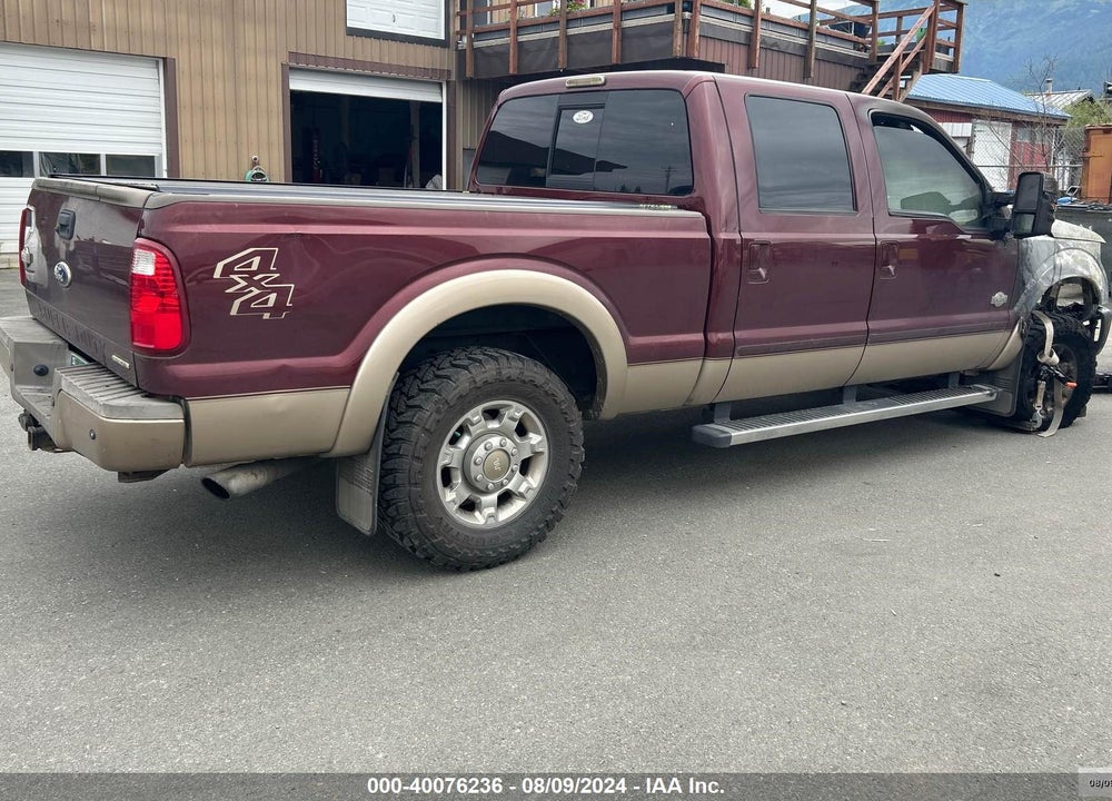2012 FORD F-250 LARIAT VIN: 1FT7W2B62CEB56042