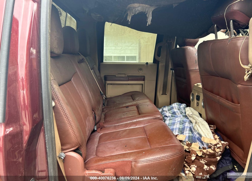 2012 FORD F-250 LARIAT VIN: 1FT7W2B62CEB56042