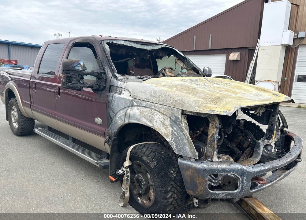 2012 FORD F-250 LARIAT VIN: 1FT7W2B62CEB56042